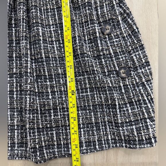 Zara girls tweed dress, black, size 10 - Picture 6 of 6